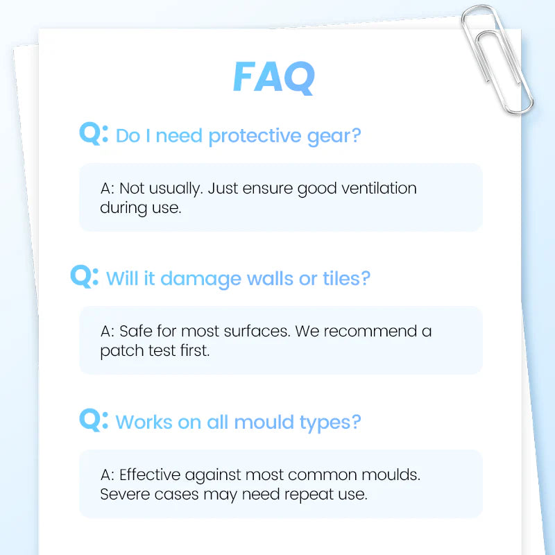 🔥Highly Effective Mould Removal Spray - Prevents Mould Regrowth.🛡️Save your and your family's health🏠