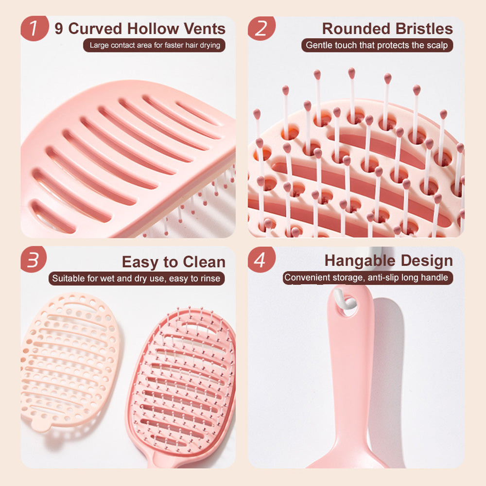 🪮Effortless Scalp Cleaning Brush – Remove Buildup, Oil & Loose Hair in Seconds