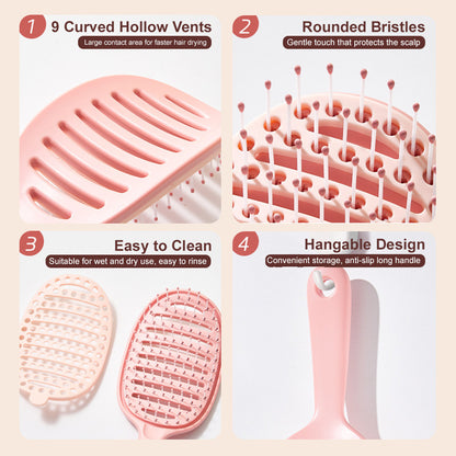 🪮Effortless Scalp Cleaning Brush – Remove Buildup, Oil & Loose Hair in Seconds