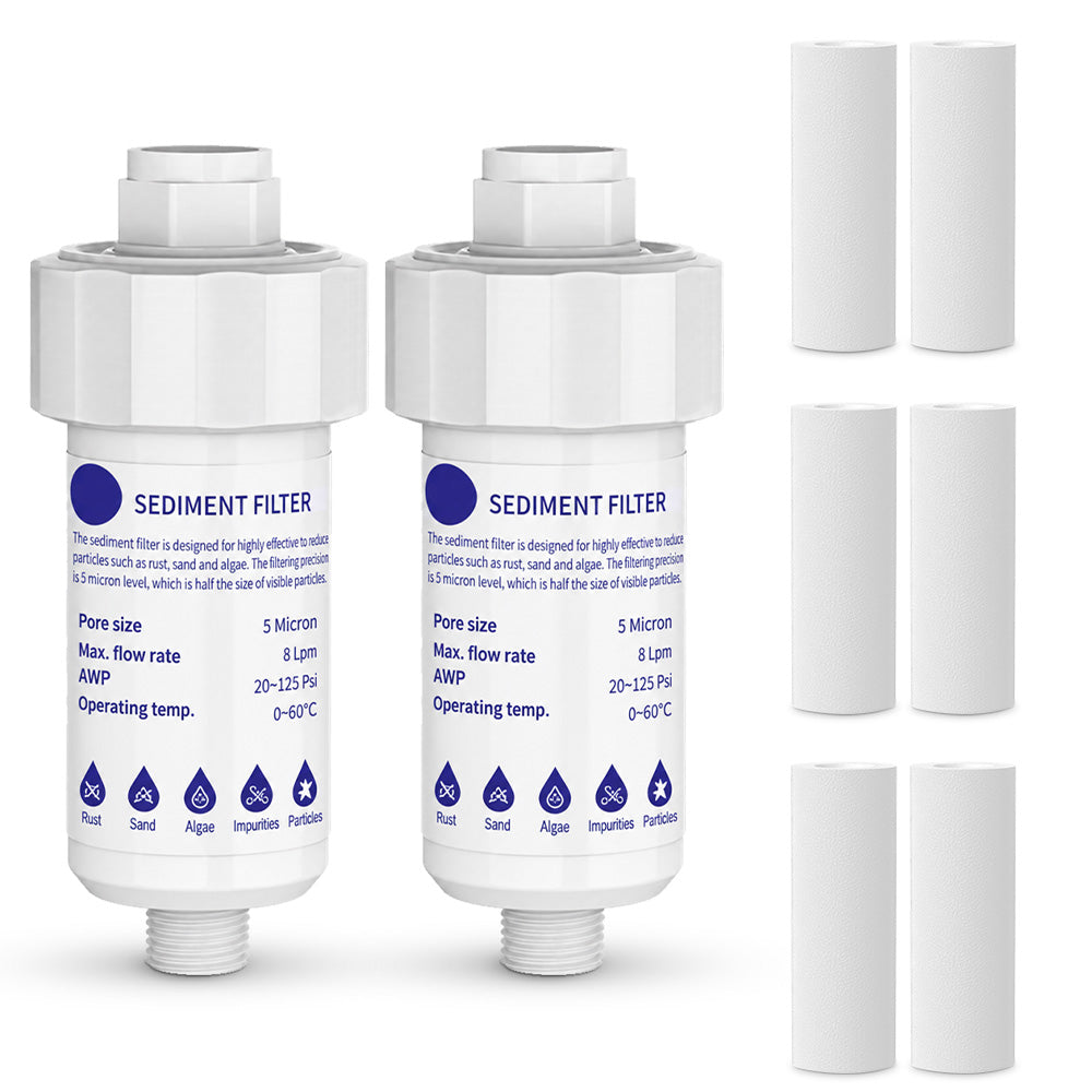 🆙🚿 Universal Water Filter – For Shower, Faucet, Kitchen & Washing Machine