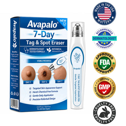 🆙𝟕-𝐃𝒂𝘆 𝐒𝗸𝐢𝐧 𝐓𝒂𝗴 & 𝐒𝐩𝙤𝐭 𝐄𝐫𝒂𝐬𝙚𝐫 Painless & Scar-Free Advanced Imperfection Removal Rollerball Pen