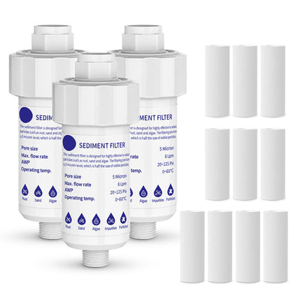 🆙🚿 Universal Water Filter – For Shower, Faucet, Kitchen & Washing Machine