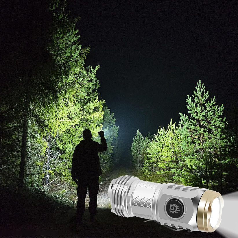 🆙Three-Eyed Monster Mini Flashlight — Ultra-Bright Rechargeable LED Torch | Compact, Long-Range & Water-Resistant | Perfect for Camping, Hiking & Emergency Use 🌌