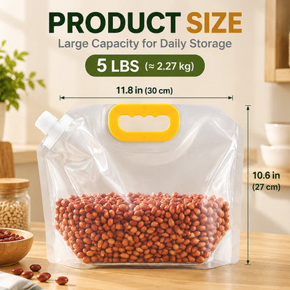 🆙 Large Food Storage Bag – Food-Grade, Airtight & Thickened Design