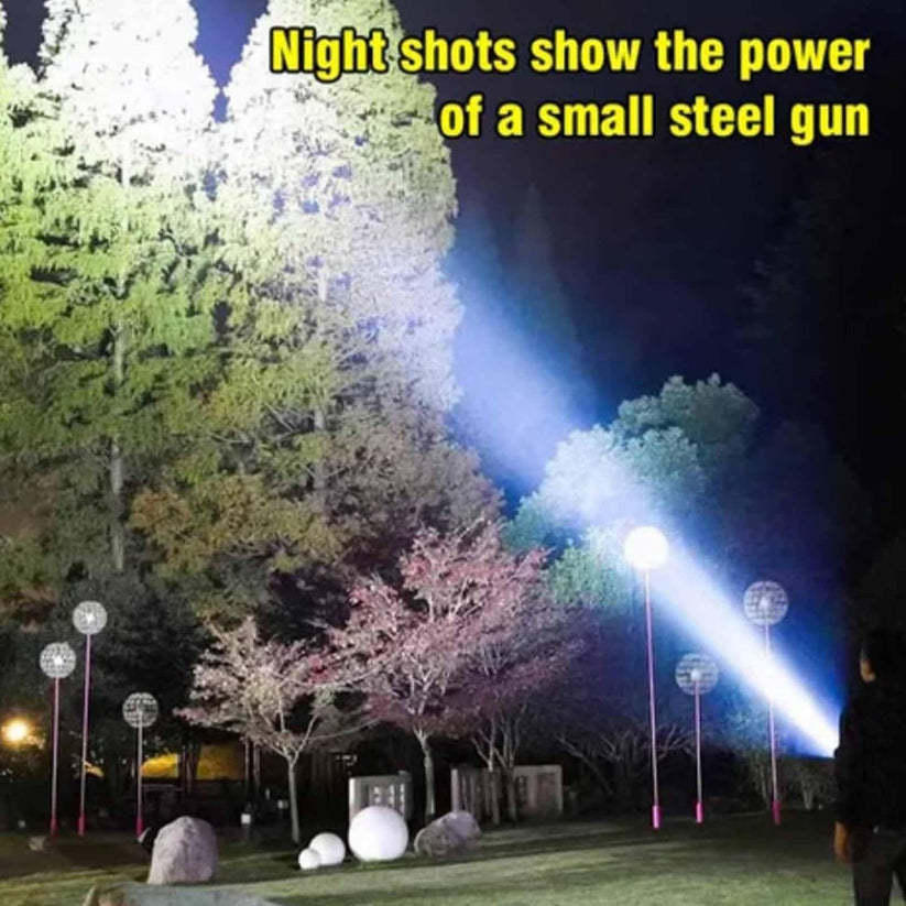 🆙Three-Eyed Monster Mini Flashlight — Ultra-Bright Rechargeable LED Torch | Compact, Long-Range & Water-Resistant | Perfect for Camping, Hiking & Emergency Use 🌌
