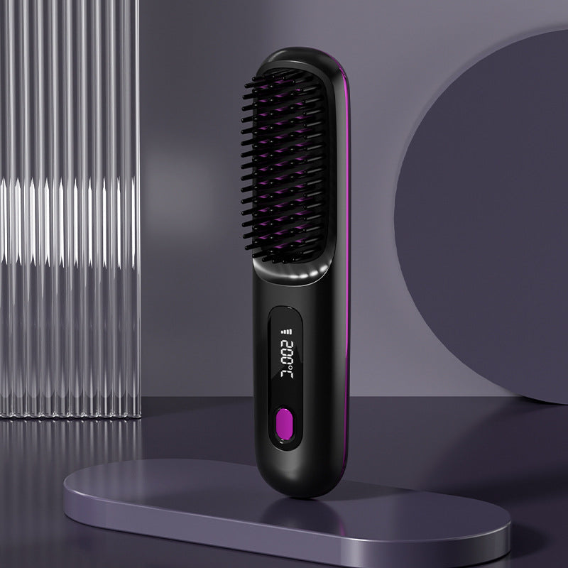 🆙 🪮The First Smart Styling Brush for Short Hair – Precise, Safe & Effortless
