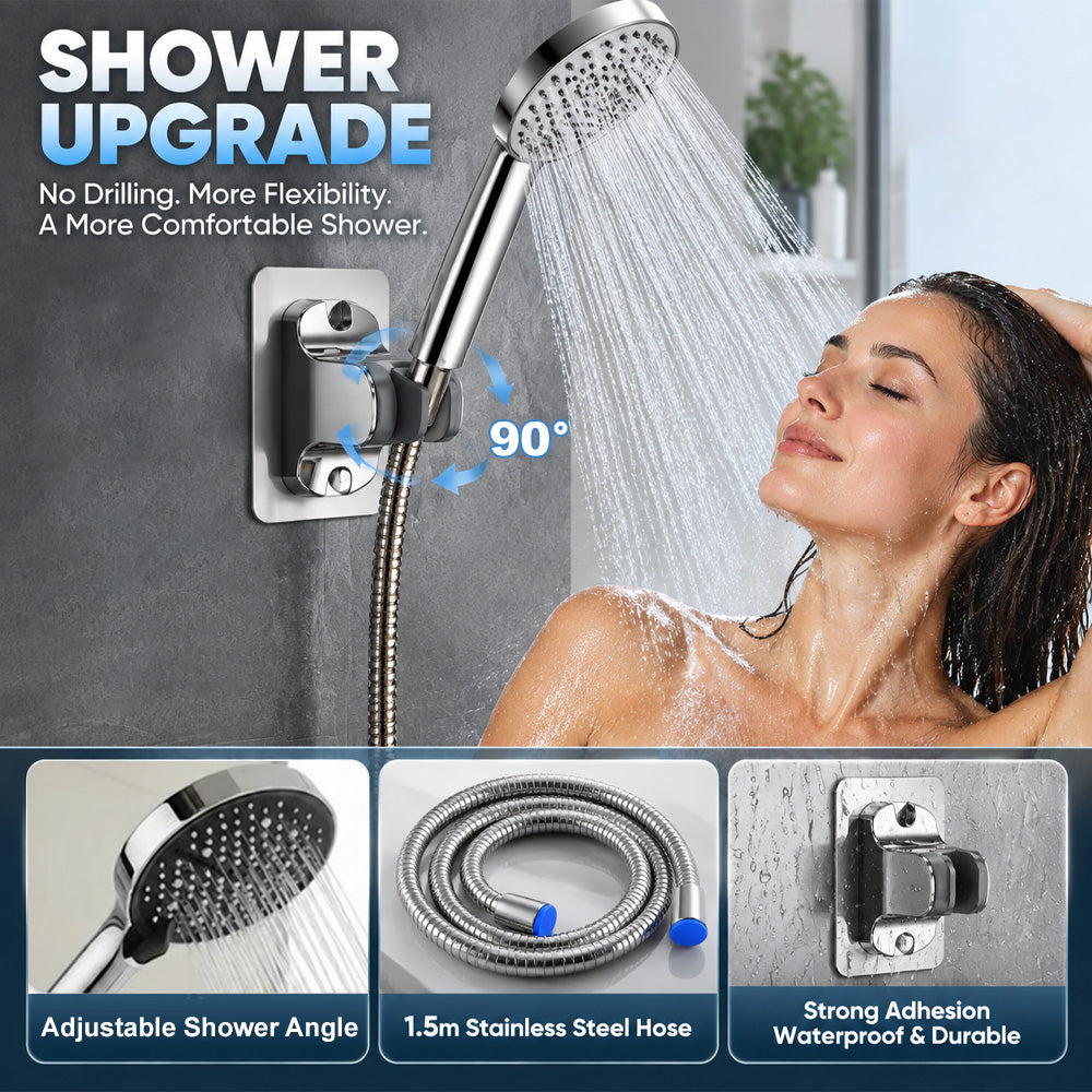 🆙🚿 Upgraded 1.5 m Stainless Steel Shower Hose – Leak-Proof & Heavy Duty