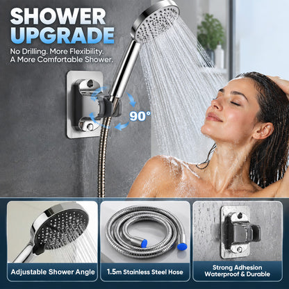 🆙🚿 Upgraded 1.5 m Stainless Steel Shower Hose – Leak-Proof & Heavy Duty