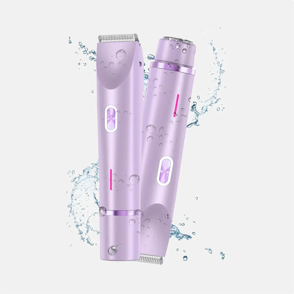 💖✨2-in-1 Painless Bikini Hair Trimmer for Face & Body