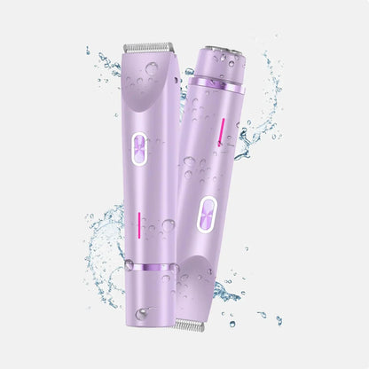 💖✨2-in-1 Painless Bikini Hair Trimmer for Face & Body