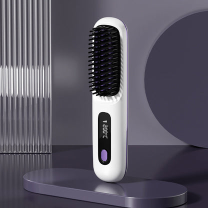 🆙 🪮The First Smart Styling Brush for Short Hair – Precise, Safe & Effortless