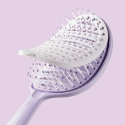 🪮Effortless Scalp Cleaning Brush – Remove Buildup, Oil & Loose Hair in Seconds
