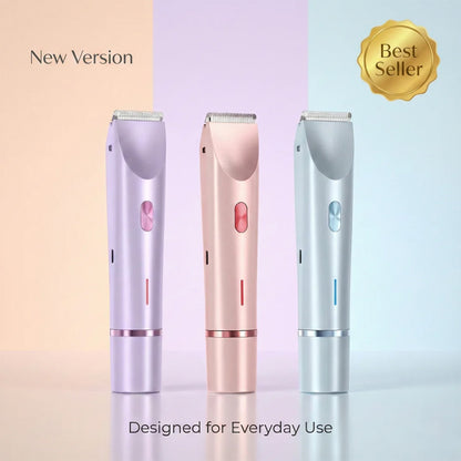 💖✨2-in-1 Painless Bikini Hair Trimmer for Face & Body