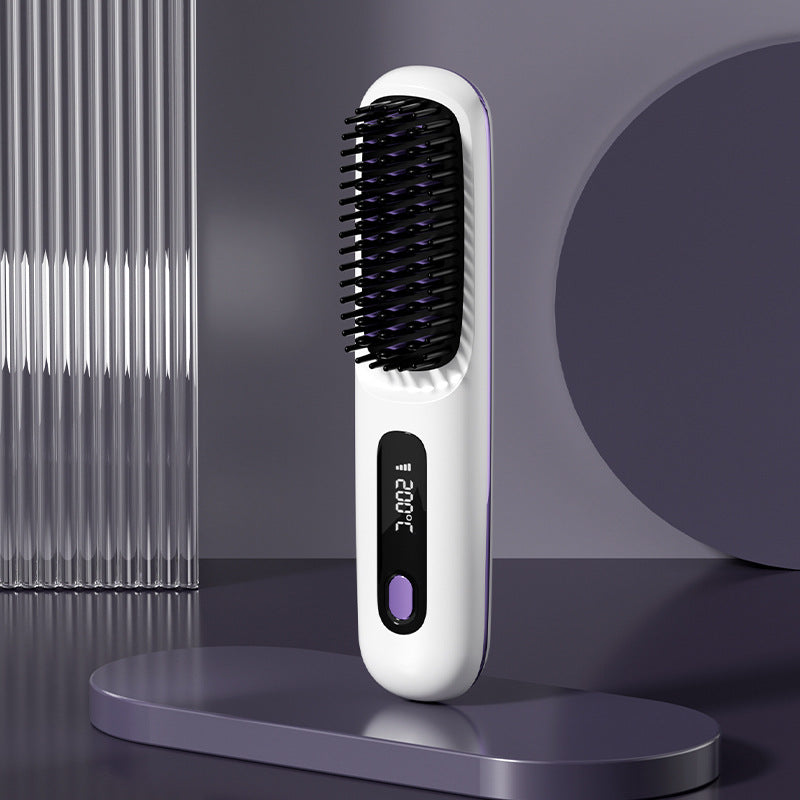 🪮💎The First Smart Styling Brush for Short Hair – Precise, Safe & Effortless