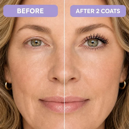 Puffyloo® Tubing Mascara for Mature Lashes – Longer, Fuller & Clump-Free Definition