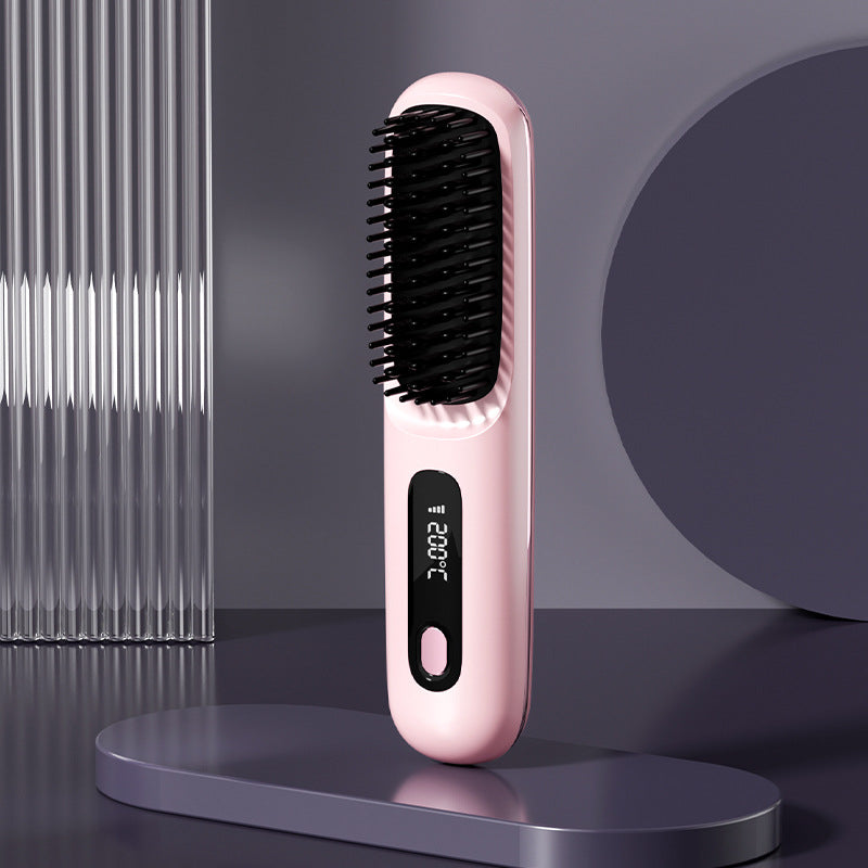 🪮💎The First Smart Styling Brush for Short Hair – Precise, Safe & Effortless