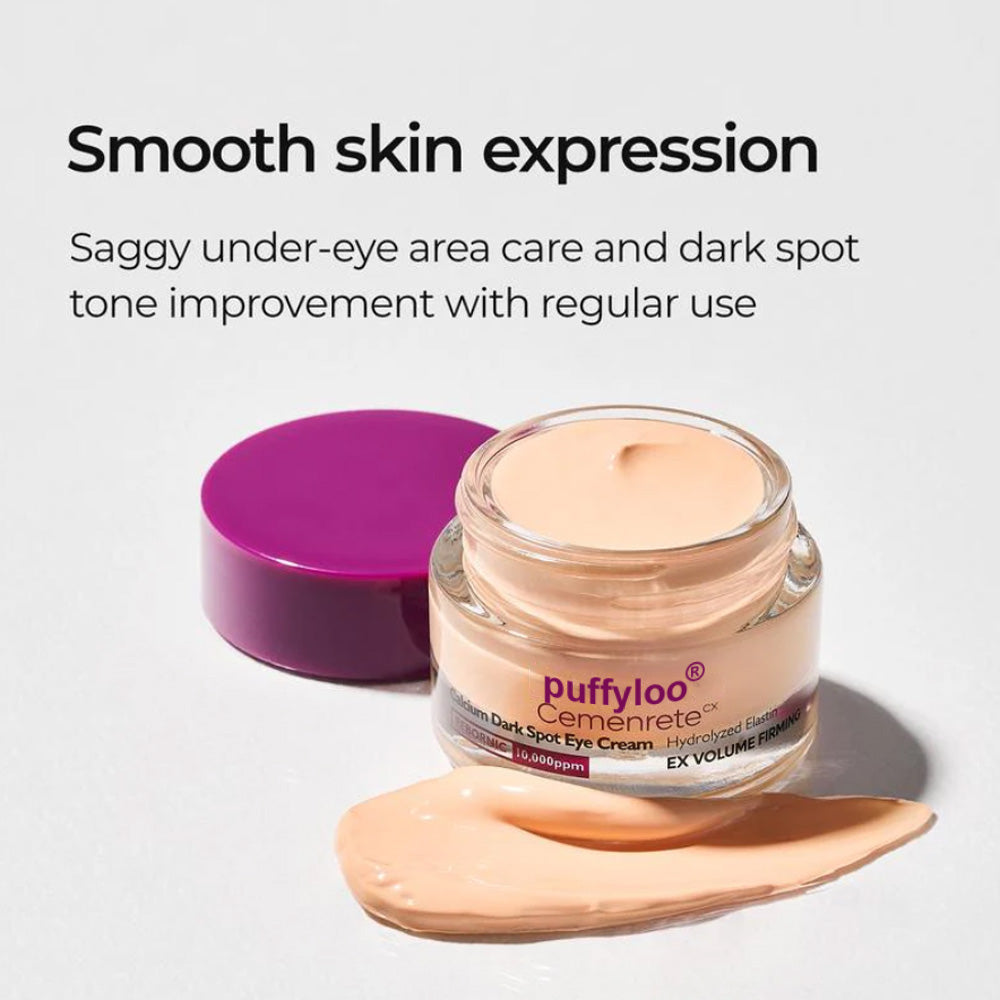 Puffyloo® Cemenrete Calcium Dark Spot Eye Cream