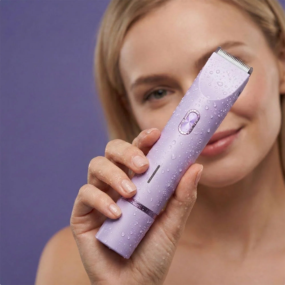 💖✨2-in-1 Painless Bikini Hair Trimmer for Face & Body