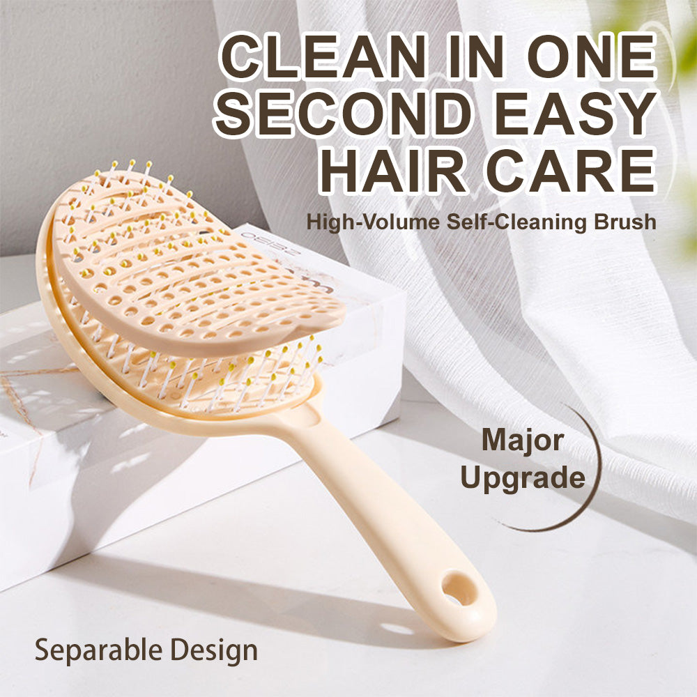 🪮Effortless Scalp Cleaning Brush – Remove Buildup, Oil & Loose Hair in Seconds