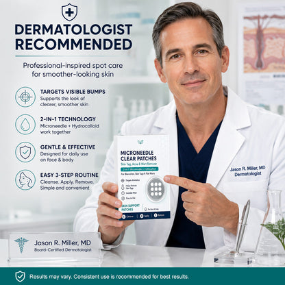 ✨Effective MicroNeedle BotanicSkinTag Removal Patch