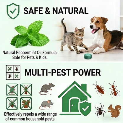 🛡️🌿Natural Peppermint Pest Repellent Balls – Rodent & Insect Deterrent