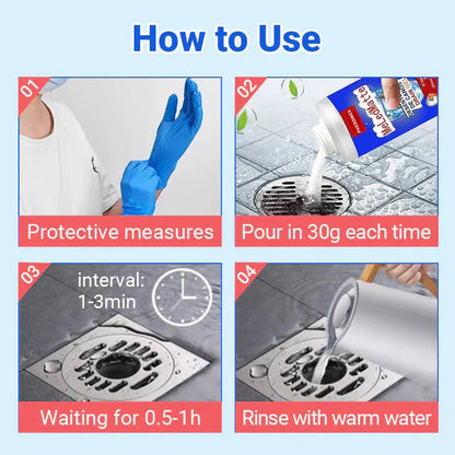 🛠️🚿 Powerful Pipe Dredging Agent – Fast Clog Removal, Safe for Pipes & Multi-Use 🚰✨