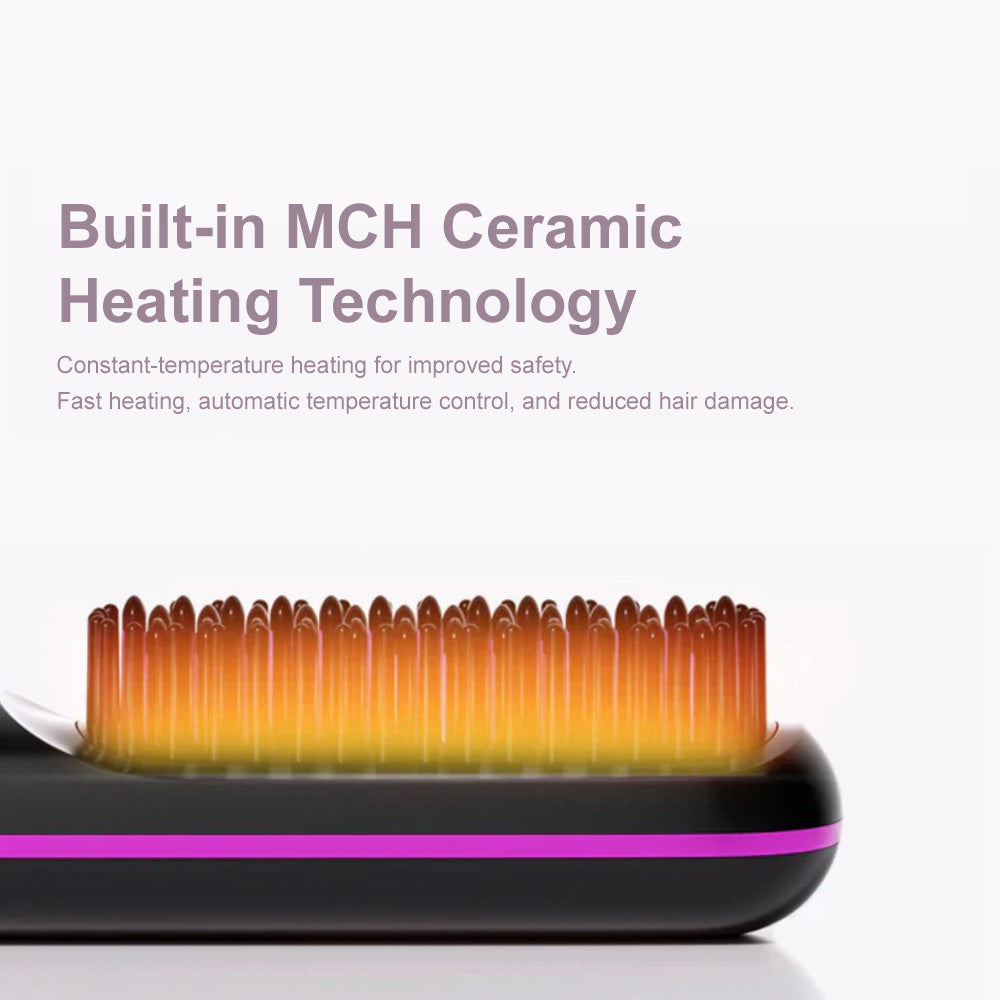 🆙 🪮The First Smart Styling Brush for Short Hair – Precise, Safe & Effortless