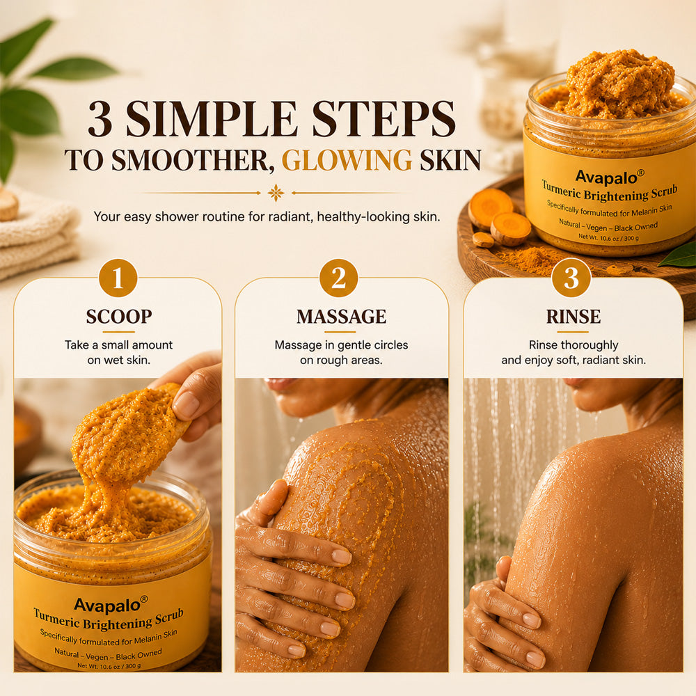 🆙Turmeric Exfoliating Body Scrub