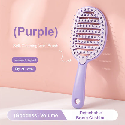 🪮Effortless Scalp Cleaning Brush – Remove Buildup, Oil & Loose Hair in Seconds