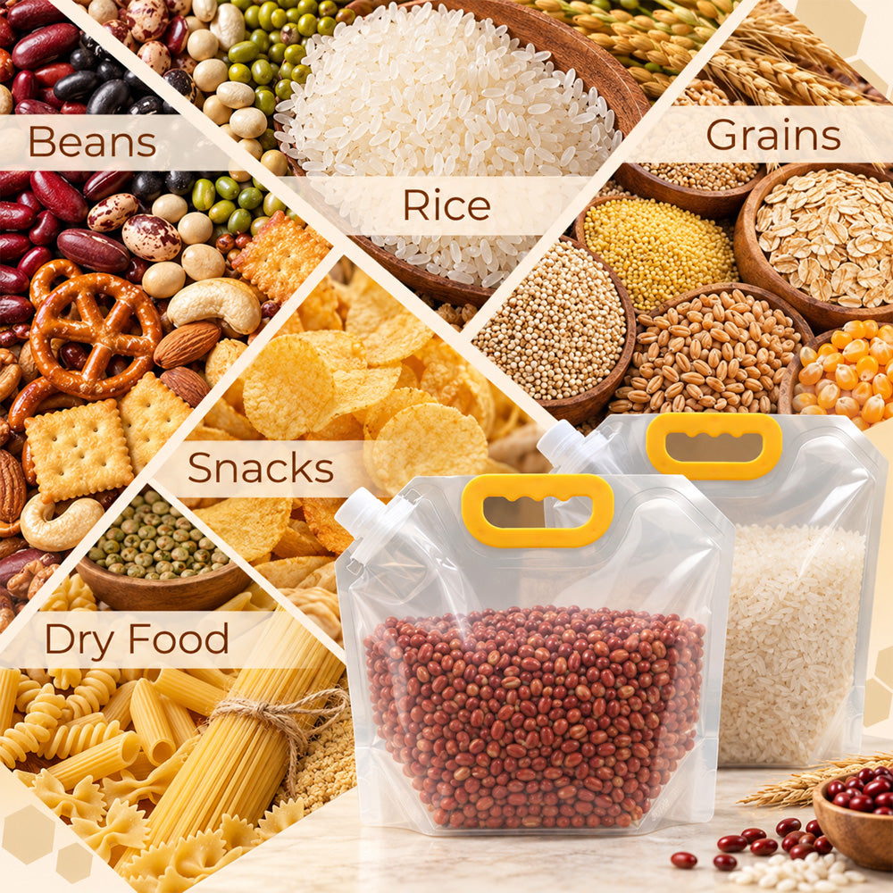 🆙 Large Food Storage Bag – Food-Grade, Airtight & Thickened Design