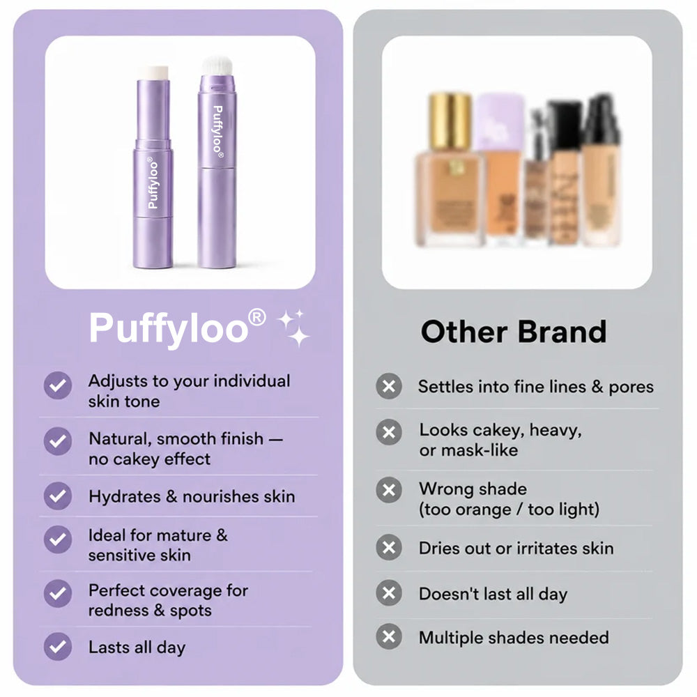 🫧Changing Foundation Stick – The stick that makes mature skin glow again