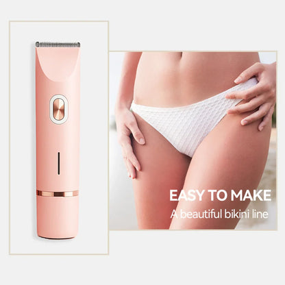 💖✨2-in-1 Painless Bikini Hair Trimmer for Face & Body