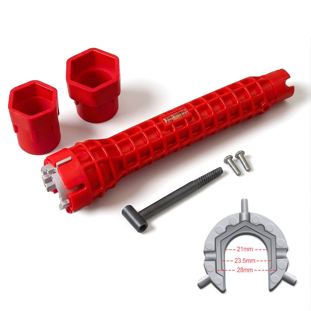 🆙 8-in-1 Universal Tap Wrench – Multi-Function Tool for Kitchen & Bathroom