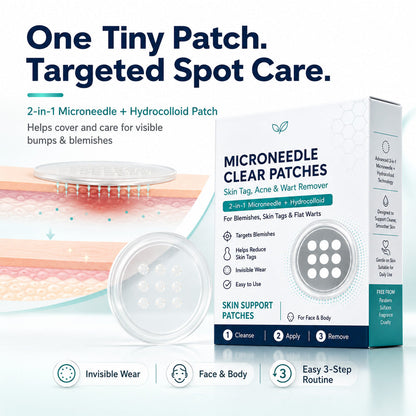 ✨Effective MicroNeedle BotanicSkinTag Removal Patch