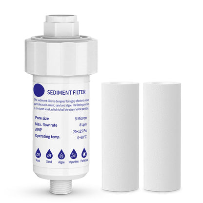 🆙🚿 Universal Water Filter – For Shower, Faucet, Kitchen & Washing Machine