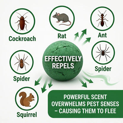 🛡️🌿Natural Peppermint Pest Repellent Balls – Rodent & Insect Deterrent