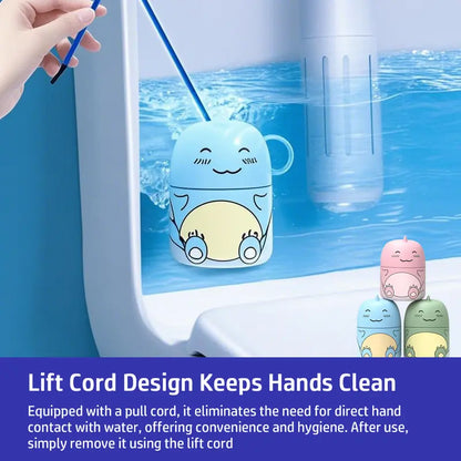 🦕Cute Dinosaur Automatic Toilet Cleaner | Long-Lasting Cistern Gel & Limescale Remover | Up to 9 Months Freshness