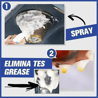 🛠️✨High-Performance Degreaser Foam Spray – Removes Grease, Burnt-On Dirt & Rust with No Scrubbing