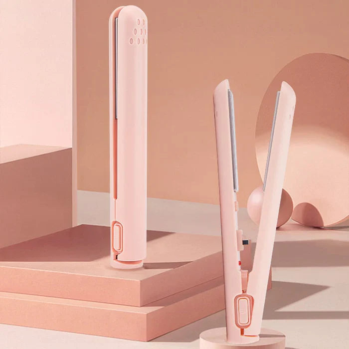 🪮🎒  The First Mini USB 2-in-1 Hair Styler – Portable, Safe & Effortless