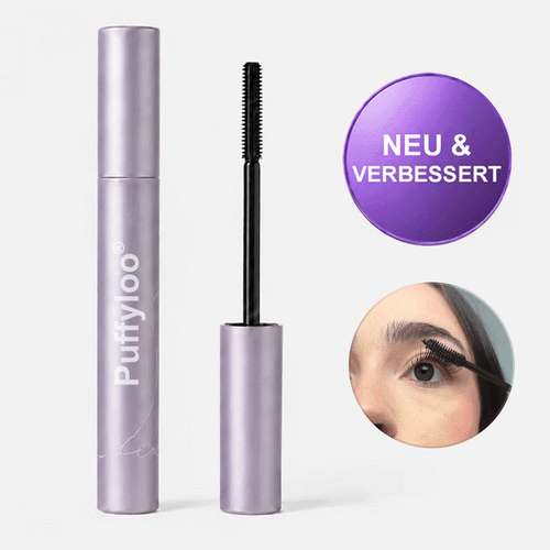 Puffyloo® Tubing Mascara for Mature Lashes – Longer, Fuller & Clump-Free Definition