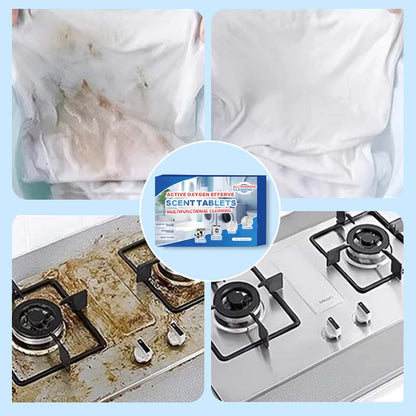 ✨ Magic Active Oxygen Cleaning Tablets – The All-in-One Fizzing Cleaner for Laundry, Kitchen & Bathroom
